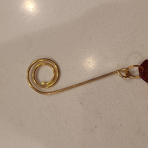 Ruby Red Prism Ornament - Picture 3 of 4